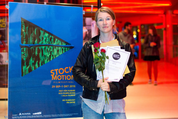 Ida Lindgren vinnare Stockmotion Foto: Mikael Ström/Film Stockholm